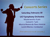 2/18/2012 UCF Symphony Orchestra