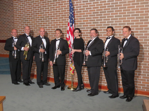 Orlando Concert Band Trumpet Section