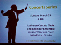 3/25/2012 Lutheran Cantata Choir & Chamber Ensemble
