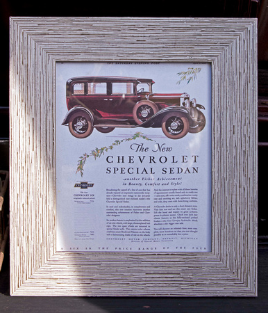 1929 Chevrolet Six Advertismnet