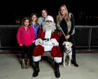 Santa Claus with Oviedo pets